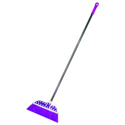 Plastic Fancy Broom with Steel Handle