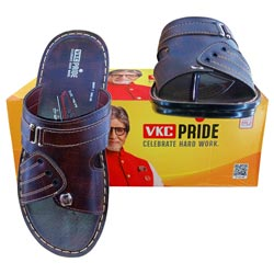 VKC Pride Men Heavy Quality Regular Use Sandals(Art No:3212-Brown)