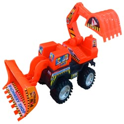 Kids JCB Toy with Double Operations with Base Rotation