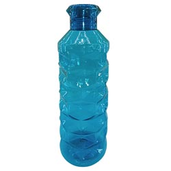 Diamond Cut Plastic Water Bottle