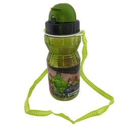 Kids Plastic Water Bottle with Sipper and Rope-500ml approx