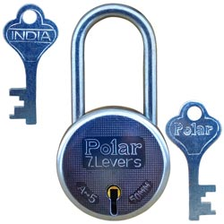 Polar 7 Levers Lock with 2 keys(60mm)