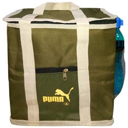 Lunch Bag with Water Bottle Slot for Regular Use