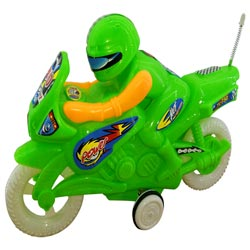 Kids Sports Bike Toy with Biker(25*16cm)