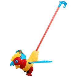 Moving Rooster Toy with Sound for Babies to Practice walking