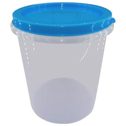 AIR LOCK Fully Transparent NYLON snacks box-cap color may vary