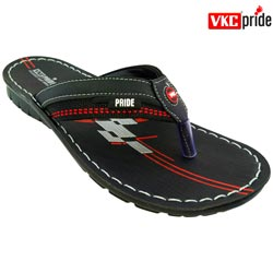 VKC PRIDE Men Rough Use Stitching Chappals(Art No:GP4030 BLACK)