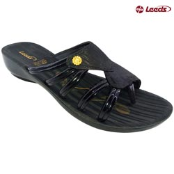 LEEDS Ladies Sandals for Regular,Function Use(Art No:1763-BLACK)