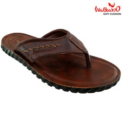 WALKAROO Men soft Cushion Sandal(Art No:WG5095-BROWN)