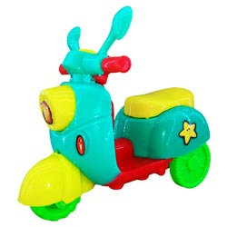 Movable Motor Multicolor Scooter Toy for Kids