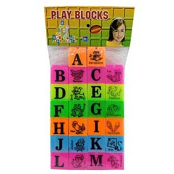 Alphabatical Letters Blocks with Pictures