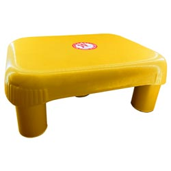 Rectangle Shape Heavy Qualiy 5 Legs Hard Plastic Multipurpose stool with Bushes