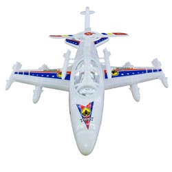 Motor Aeroplane with Missile Launchers,Rotating Blades(31*27*10cm)