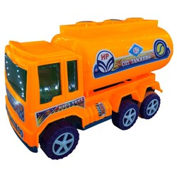 Oil Tanker Lorry Toy with 6 wheels(L=1 feet approx)