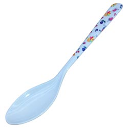 Printed Plastic Spoon(WHITE-print may vary)