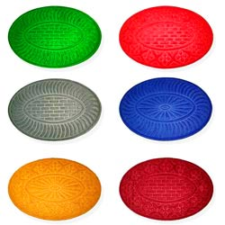 Elliptical Fancy Mat to absorb more water & dust particles