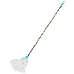 White Yarn Metal Handle Mop