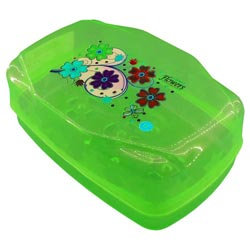 Fully Transparent Fancy Soap Box,Soap Case