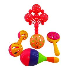 Baby Manual Musical Toys Set(Kilukilupai Set-4Pcs)