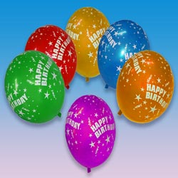 BUY 1 GET 1 FREE Big Size Happy Birthday Balloons(6Pcs + 6Pcs)