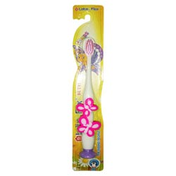 BUY 1 GET 1 FREE Girl Kids 3D Butterfly Model Soft Toothbrush with Vacuum Grip