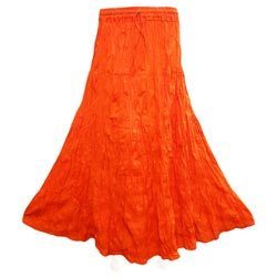 ULTRA SOFT Snooth Plain Spring Skirt-XXL/Lean Body Sisters Upto 20years)