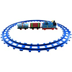 Thomas Cartoon Train 11pcs set 46*46cm in Diameter-BLUE