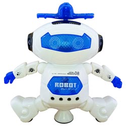 Naughty Dancing Robot with Lights,Music & Rotate