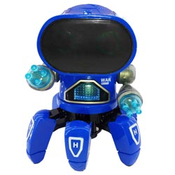 Pioneer Robot with Music,Light & Battery Operated H=17cm