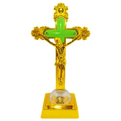 Golden JESUS statue for Peaceful Prayer