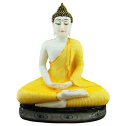 White Budhdha Statue