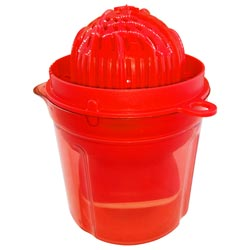 Fruits Juicer and inbuilt Storage Container-RED