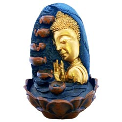 Lord Budha Waterflow Showpiece