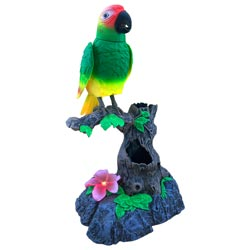 Colorful Shaking Parrot with music & Light