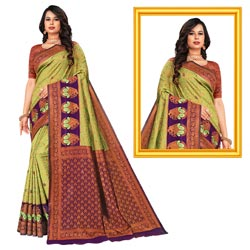 Regular,Function Use Saree with Blouse