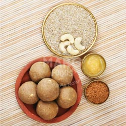 Foxtail (Thinai) Millet Laddu