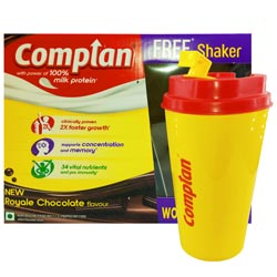 Complan New Royale Chocolate Flavour(Shaker FREE)-500gm Carton