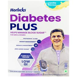 Horlicks Diabetes Plus Vanilla Flavour Carton