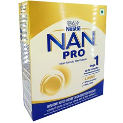 Nestle NAN PRO Stage 1 Upto 6months-400gm Carton