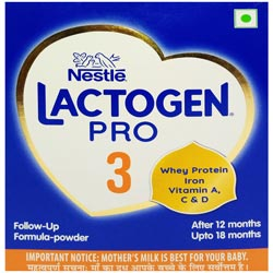 Nestle Lactogen Stage 3 after 12-upto 18months-400gm Carton