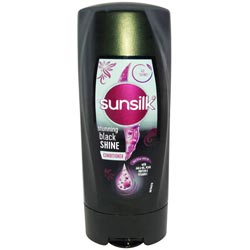 Sunsilk Stunning Black Conditioner,Amla oil,Pearl Protein,Vitamin E-80ml