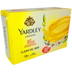 Yardley London Floral Essence Clear Gel Bar 99% Pure Glycerine-125gm