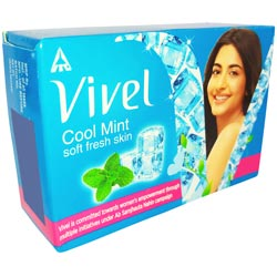 Vivel Cool Mint Soft Fresh Skin Soap-100gm