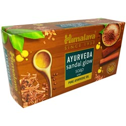 Himalaya AyurvedaSandal Glow Soap with Pure Ayurvedic Oil-125gm