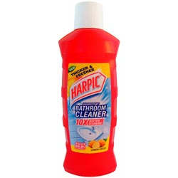 New Harpic Thicker & Fresher Bathroom Cleaner 10X Better Cleaning-Lemon Fresh