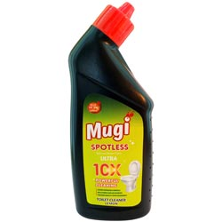 Mugi ULTRA Toilet Cleaner 10X Powerful Cleaning-Lemon flavour-500ml(200ml FREE)