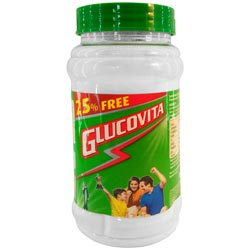 GLUCOVITA  Dextrose Based Beverage Mix(200gm+50gm=250gm/25% FREE)