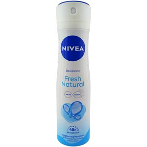 Nivea Deodorant Fresh Natural 48h Protection Long Lasting Freshness-93gm/150ml