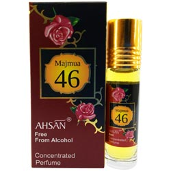 MAJMUA 46 AHSAN Alcohol Free Concentrated Roll on Perfume oil-8ml