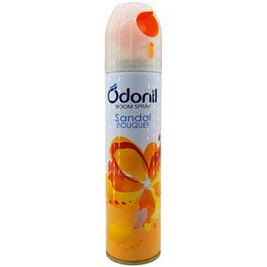 ODONIL Room Spray Sandal Bouquet Freshener-126gm/220ml